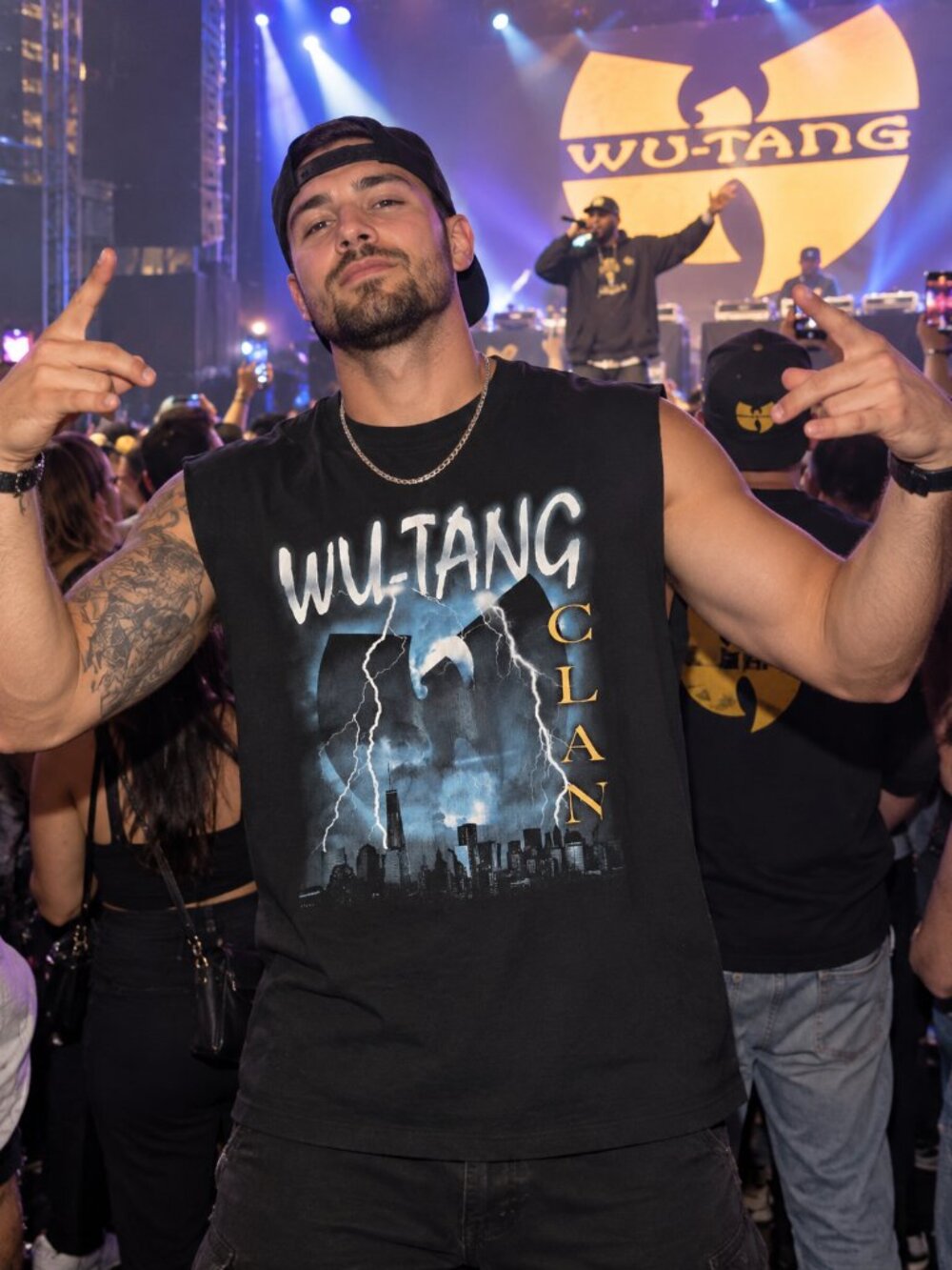 Mens Wu-Tang Band Tank Top - SMALL